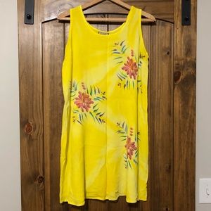 Summer Dress/ Cover-Up/ Vintage Style MuMu/ Tank